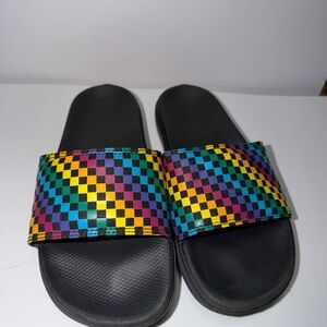 Vans Multicolor Checkered Women's Slippers